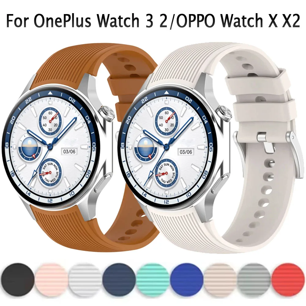 Smartwatch X2 - OnePlus Watch 3/2 용 오리지널 스트랩