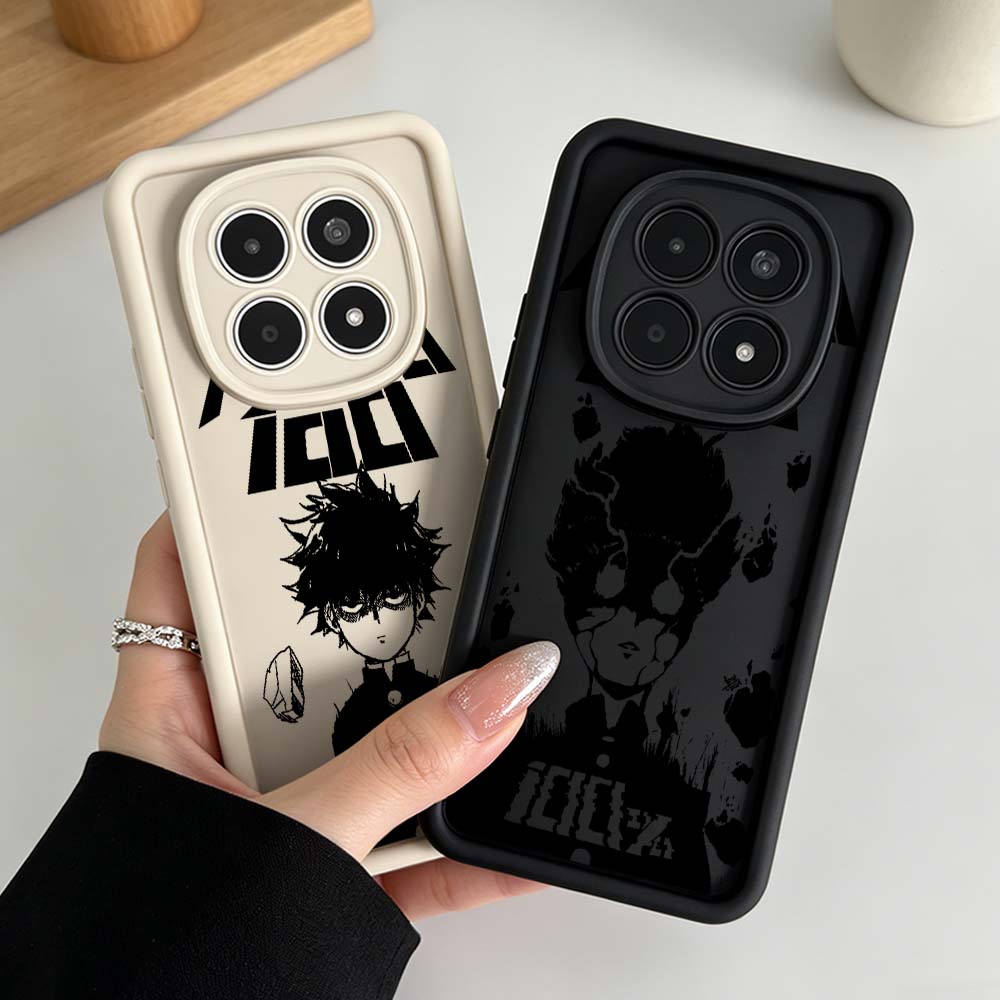 Xiaomi Redmi Note 14 - 모부 사이코 히아쿠 애니메이션 폰 케이스