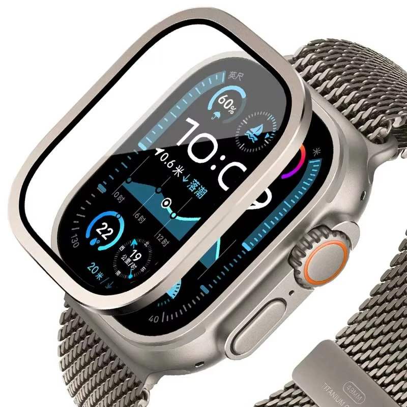 Watch Face Protector - Apple Watch Ultra 49mm 티타늄 금속