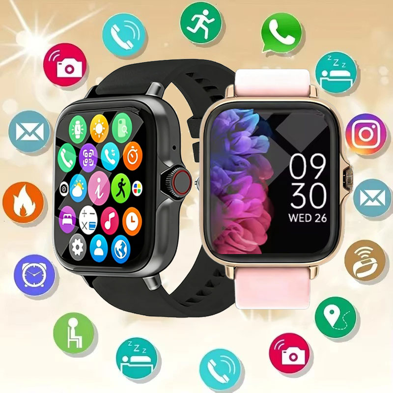 Android Smartwatch Accessories - 2026년 신형 다기능 스마트워치 남녀공용 블루투스