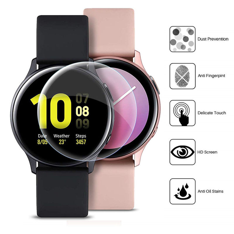 Samsung Smartwatch Accessories - 삼성 갤럭시 워치용 전체 보호 필름,