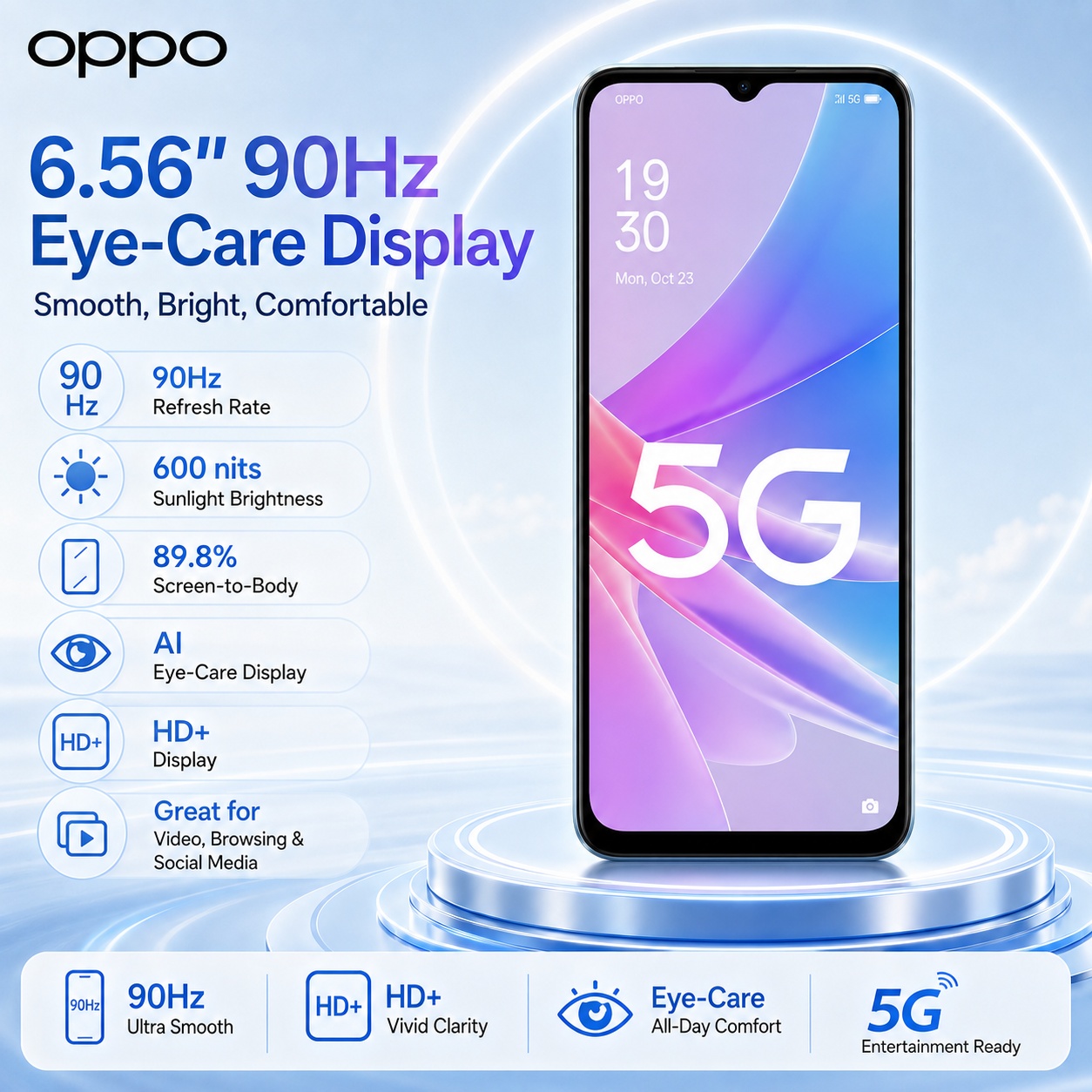 OPPO A78 5G 스마트폰 8GB+256GB, 6. - Oppo A78 리뷰 및 가격