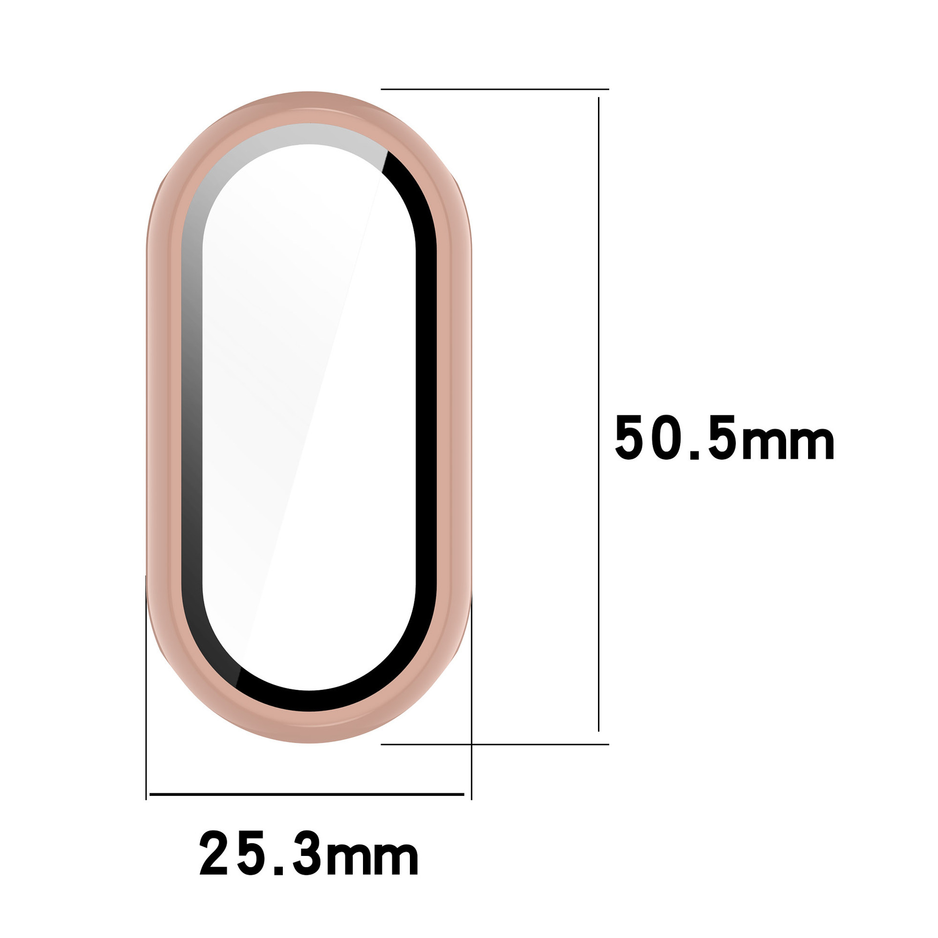 샤오미 미 밴드 10 9 8용 강화유리+PC 케이스 커 - Smartwatch Band Accessories 리뷰 및 가격