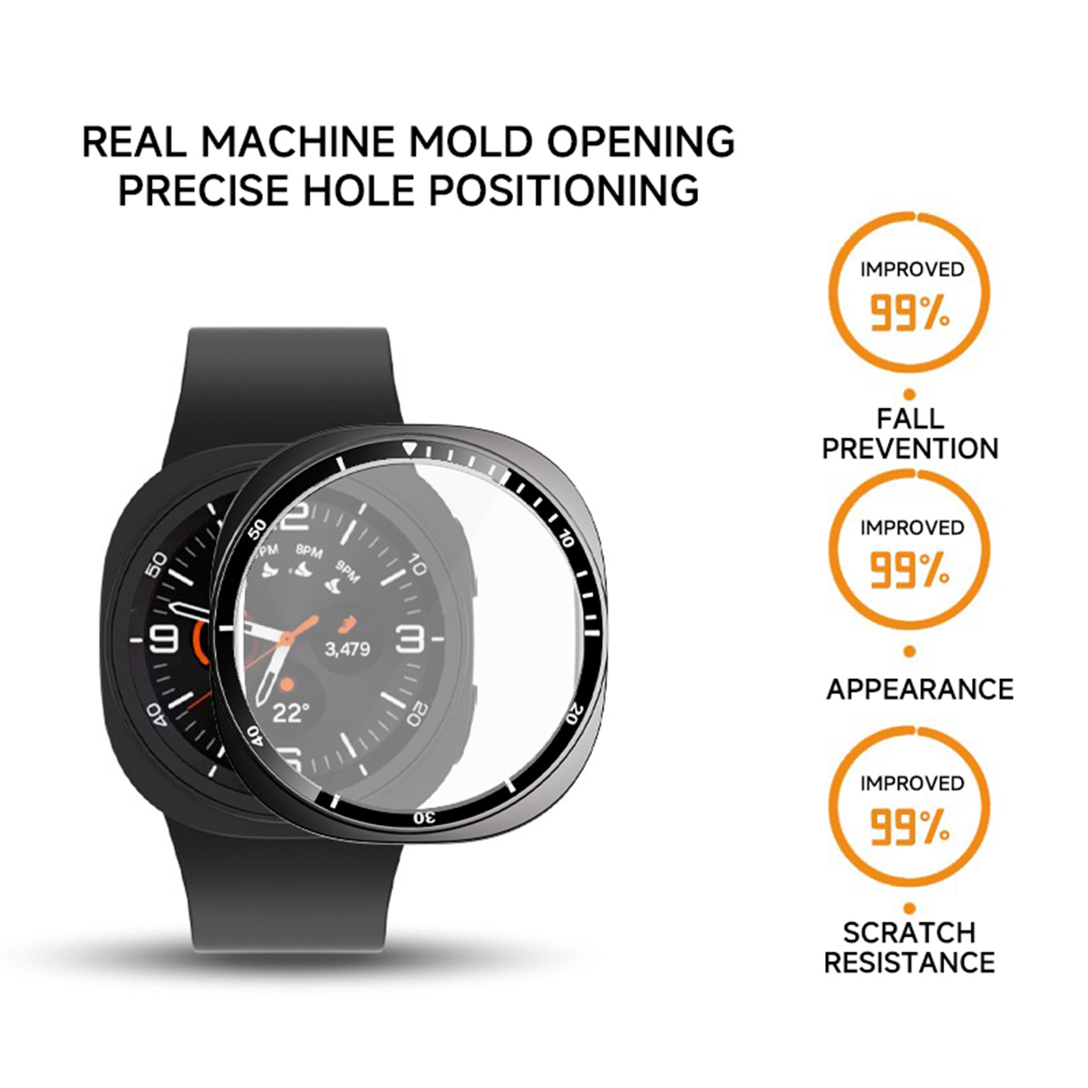 삼성 갤럭시 워치8 9 44mm용 강화 유리+PC 커버 - Samsung Smartwatch Accessories 리뷰 및 가격