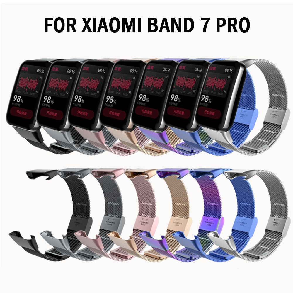 샤오미 밴드 7 프로 교체용 스테인리스 스틸 스트랩,  - Xiaomi Smartwatch Accessories 리뷰 및 가격