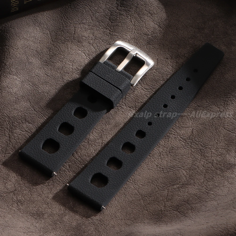 20mm 22mm 열대 실리콘 시계 밴드 퀵 릴리스 스 - Smartwatch Band Accessories 리뷰 및 가격
