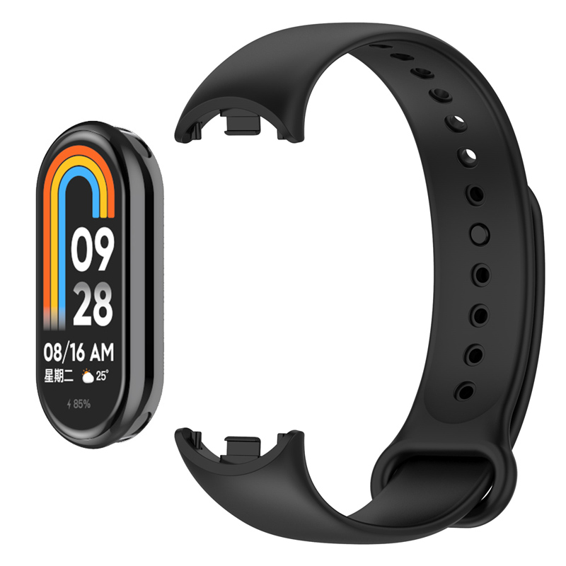 샤오미 미 밴드 8 실리콘 스트랩, NFC 교체 팔찌, - Xiaomi Smartwatch Accessories 리뷰 및 가격