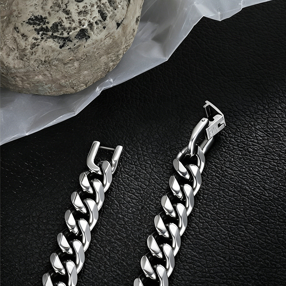9MM-15MM 광택 마감 316L 스테인리스 스틸 쿠 - Ceramic Link Bracelet 리뷰 및 가격