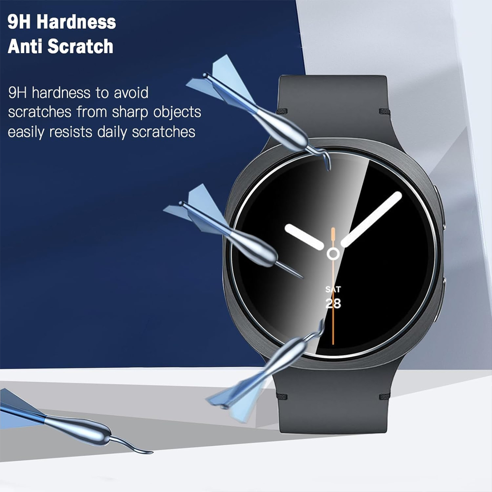 삼성 갤럭시 시계 8/8 클래식 46mm 44mm 40 - Watch Face Protector 리뷰 및 가격