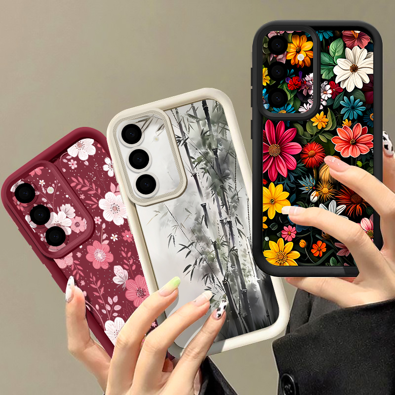 화려한 꽃무늬 케이스 삼성 갤럭시 A57 A37 A17 - Samsung Galaxy A55 리뷰 및 가격