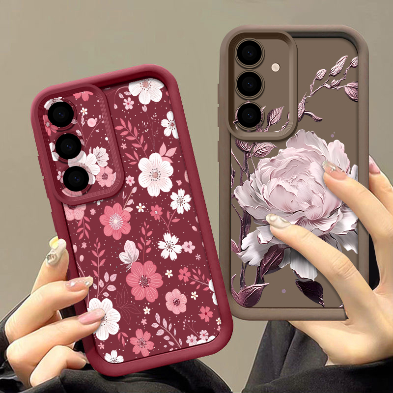 화려한 꽃무늬 케이스 삼성 갤럭시 A57 A37 A17 - Samsung Galaxy A55 리뷰 및 가격