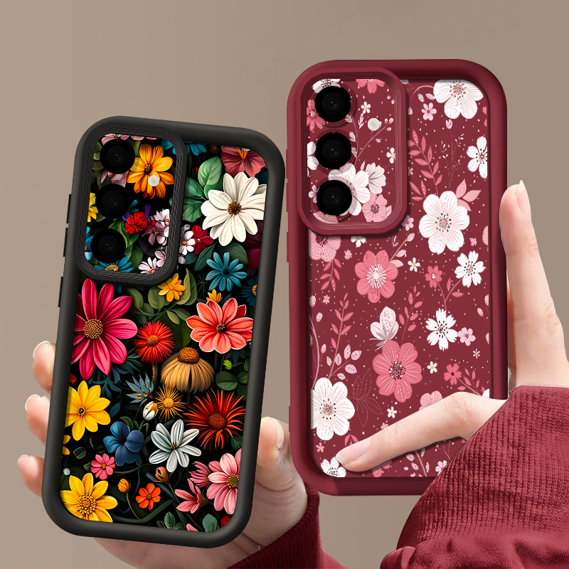 화려한 꽃무늬 케이스 삼성 갤럭시 A57 A37 A17 - Samsung Galaxy A55 리뷰 및 가격
