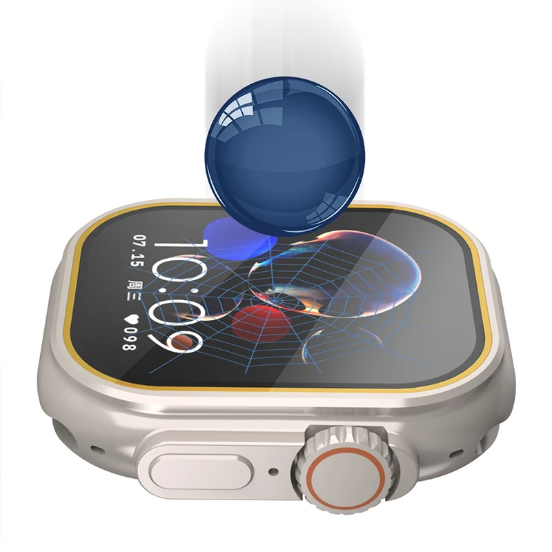 Apple Watch Ultra 49mm HD 화면 보 - Smartwatch Band Accessories 리뷰 및 가격