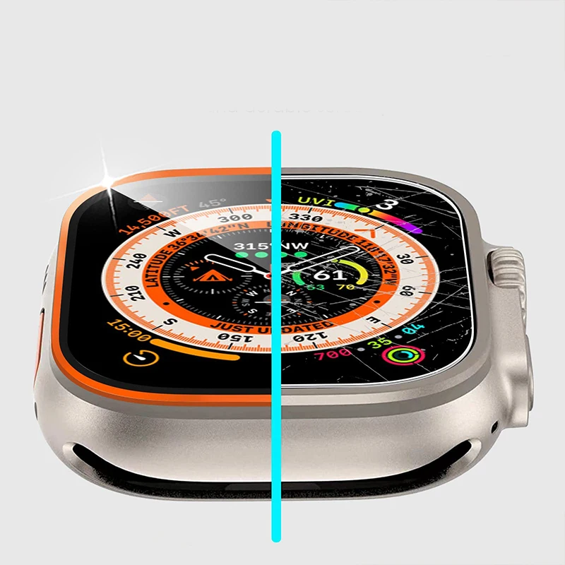 Apple Watch Ultra 49mm HD 화면 보 - Smartwatch Band Accessories 리뷰 및 가격