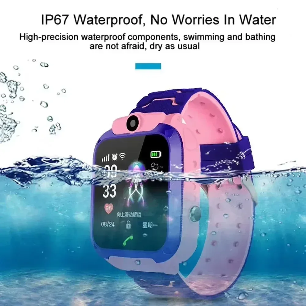 레노버 4G 5G 어린이 비디오 카메라 스마트워치 GP - Android Smartwatch Accessories 리뷰 및 가격