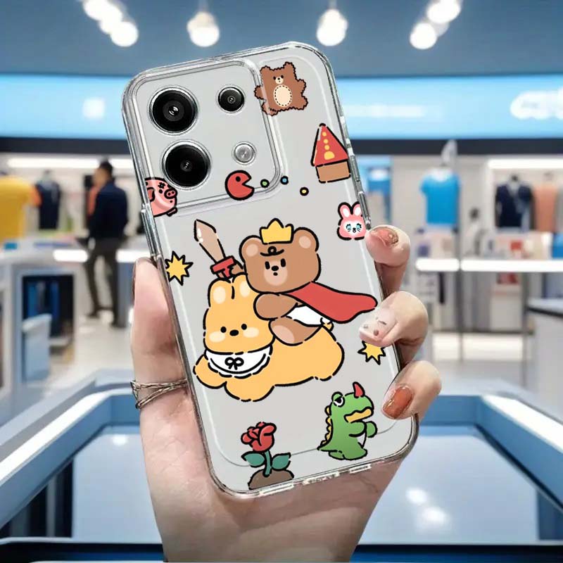 귀여운 고양이 강아지 만화 캐릭터 샤오미 레드미 노트  - Xiaomi Redmi Note 14 리뷰 및 가격