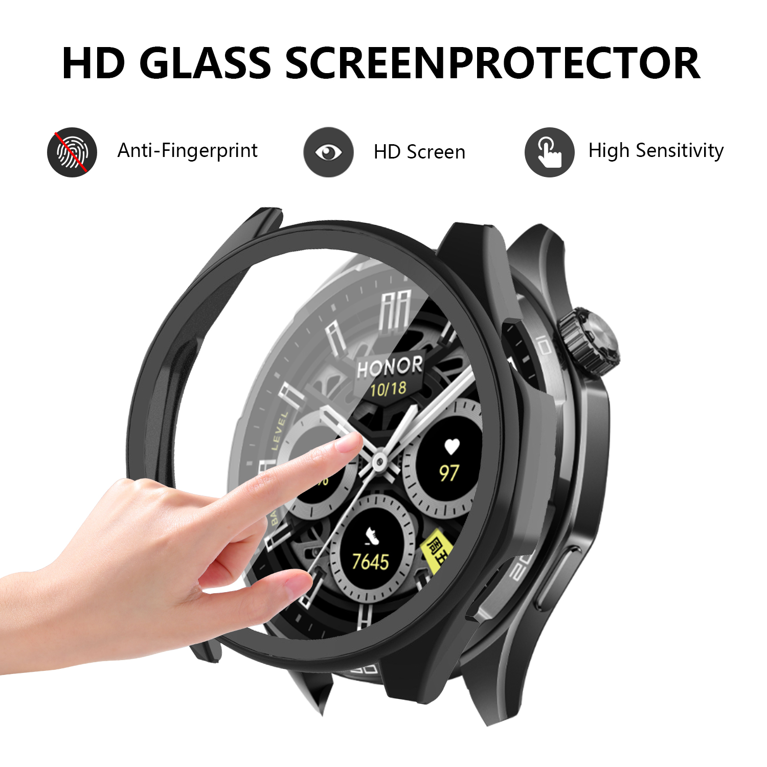 For Honor Watch 6 Plus 케이스 PC  - Watch Face Protector 리뷰 및 가격