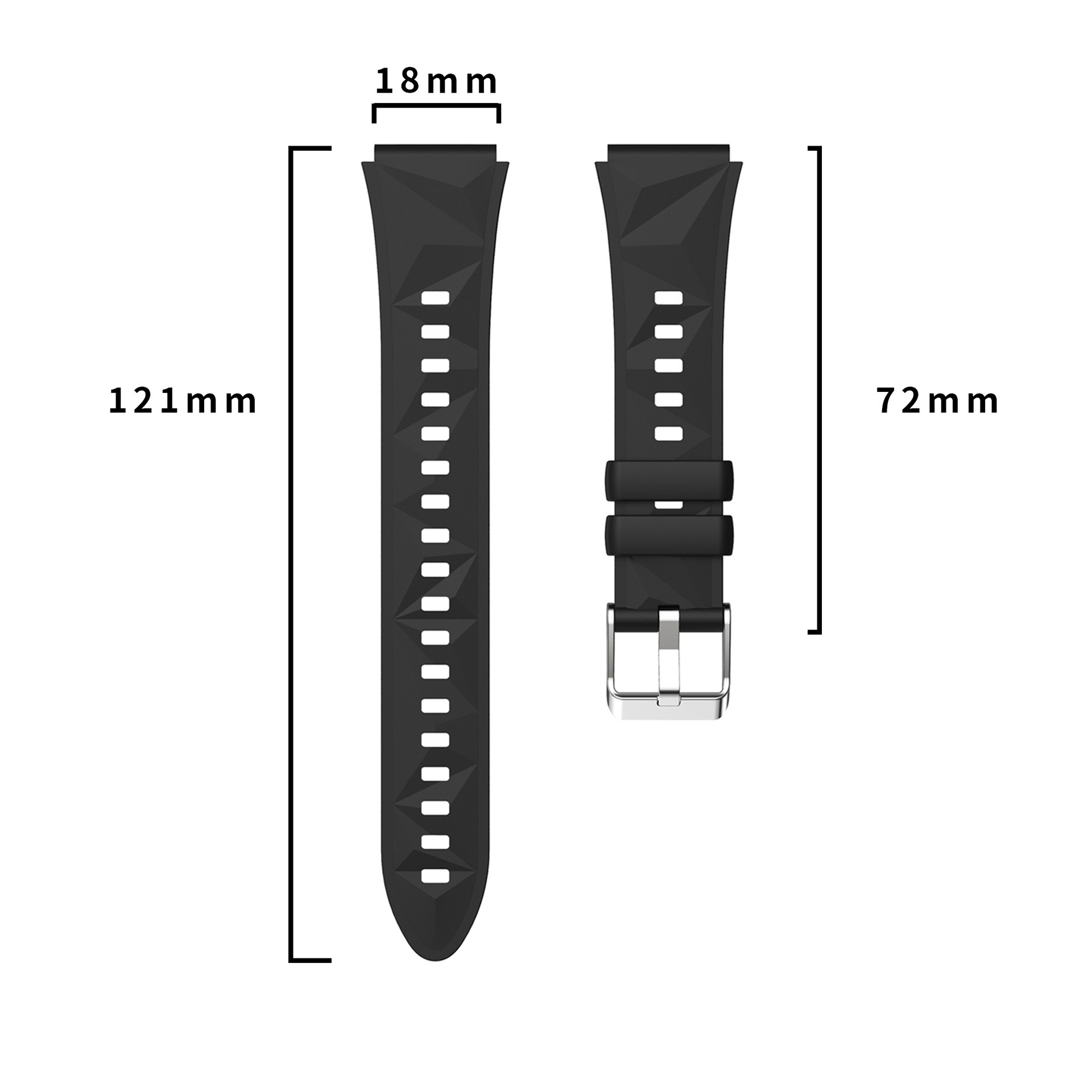 화웨이 시계 GT 5 용 18mm/22mm 실리콘 스트 - Titan Smartwatch Accessories 리뷰 및 가격
