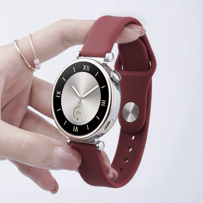 화웨이 시계 Gt4 용 18mm 실리콘 밴드 Garmi - Titan Smartwatch Accessories 리뷰 및 가격