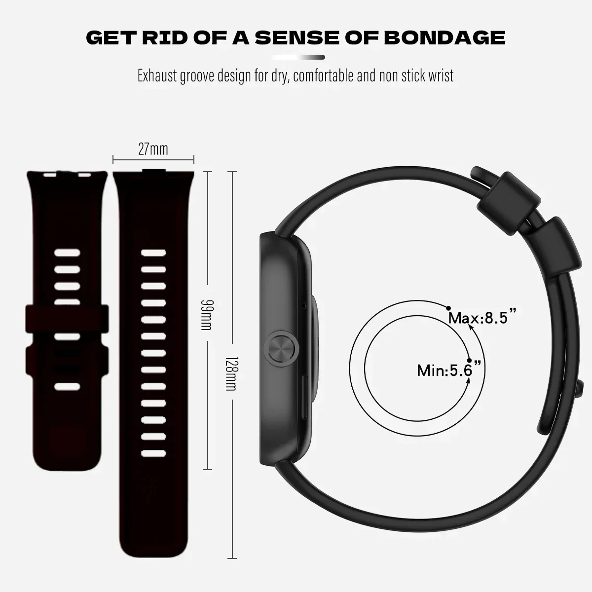 Xiaomi Redmi Watch 4 용 시계 밴드 + - Xiaomi Smartwatch Accessories 리뷰 및 가격